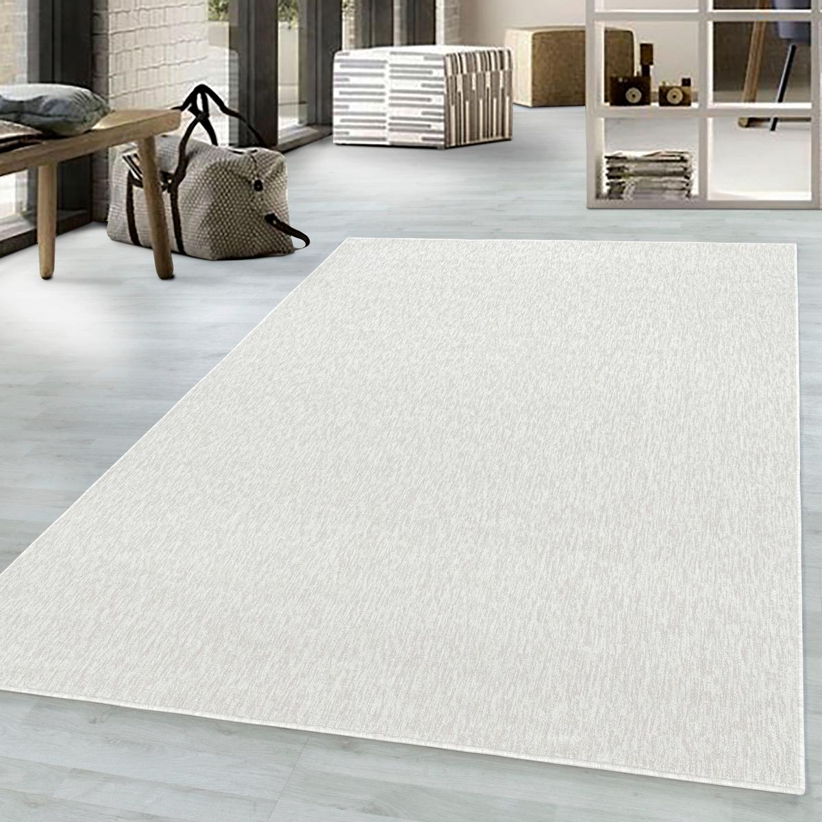 Webteppich Creme Nizza 200x290 cm - Creme, KONVENTIONELL, Textil (200/290cm)