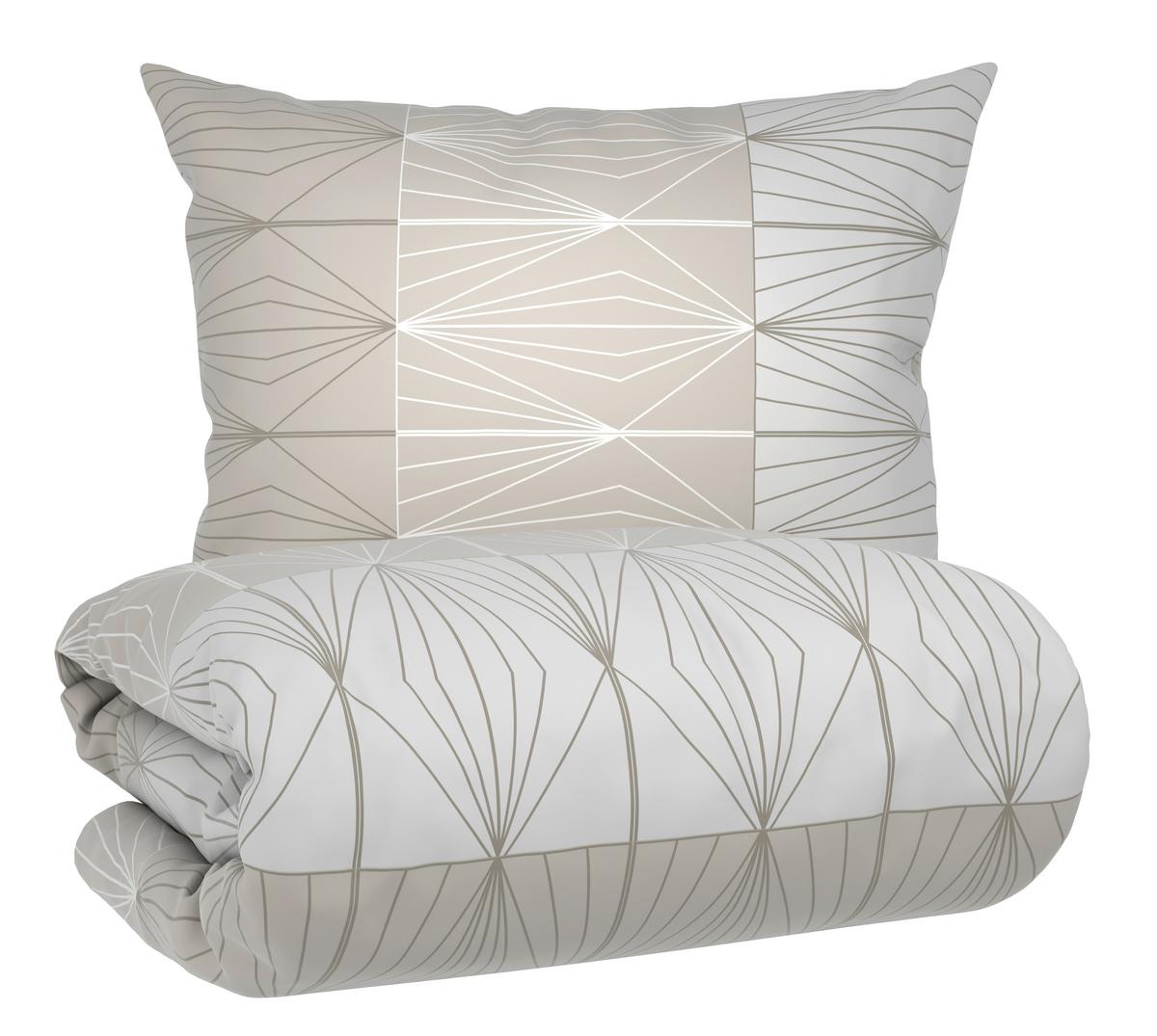 POSTEĽNÁ BIELIZEŇ DUBAI - perleťová, textil (140/200cm) - Mömax