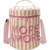 Chladící taška MORE AMORE - bílá/růžová, Konvenční, kov/textil (17/24/17cm) - Mömax