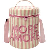 Chladící taška MORE AMORE - bílá/růžová, Konvenční, kov/textil (17/24/17cm) - Mömax