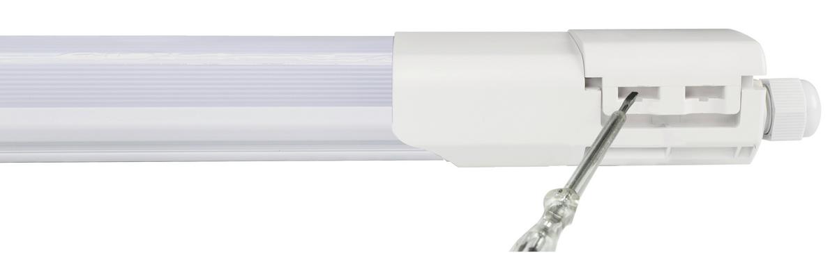 LED-Deckenleuchte 2000160600196 - Weiß, Basics, Kunststoff (149,5/5,2/4,1cm)