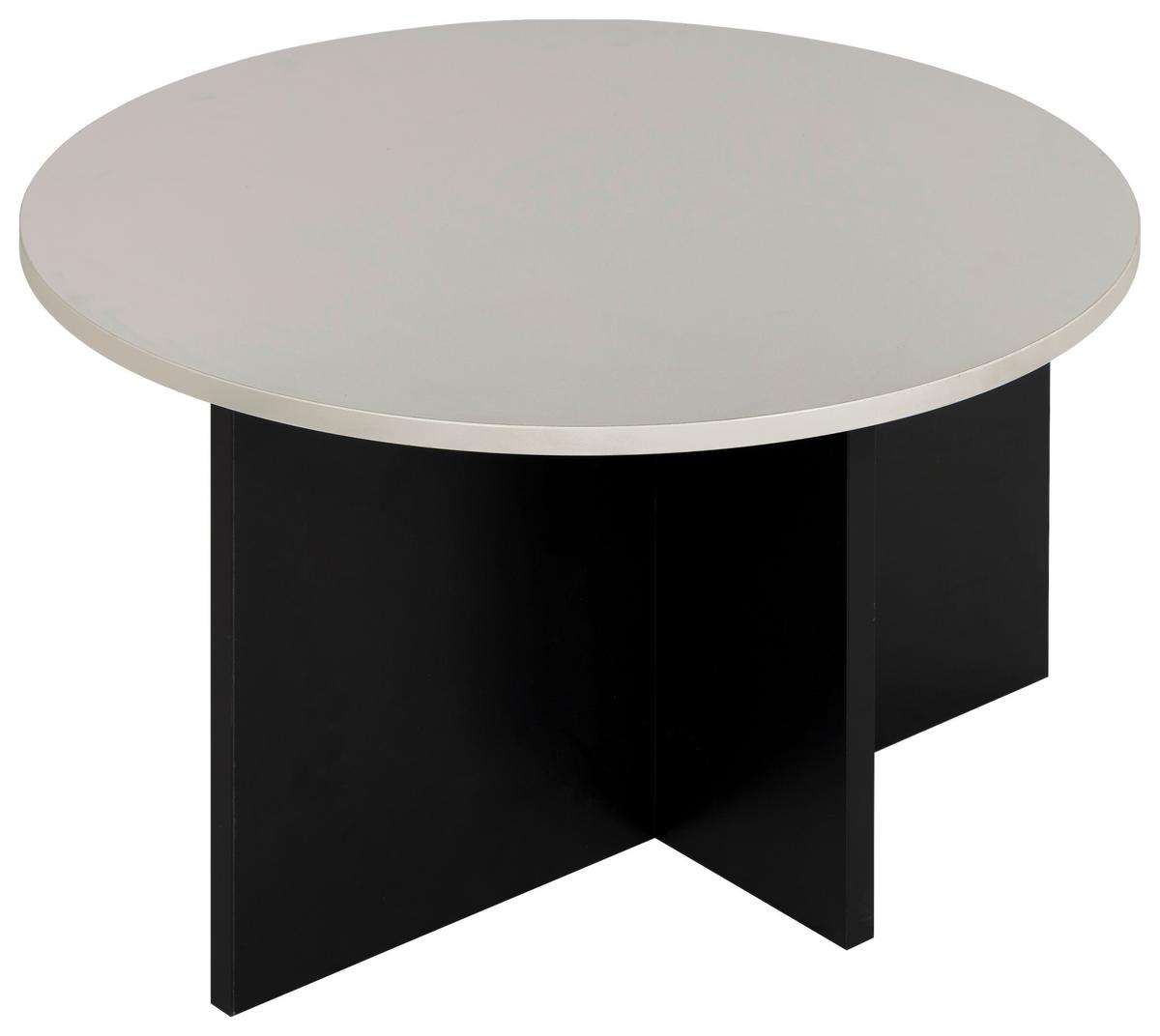 Couchtisch Craft Eiche Artisan Dekor, B: 160cm - Kaschmir/Eiche Artisan, Basics, Holzwerkstoff (160/42/160cm) - Livetastic