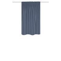 WÄRMESCHUTZVORHANG Blau B: 135 cm - Blau, Basics, Textil (135/145cm) - Schmidt W. Gmbh