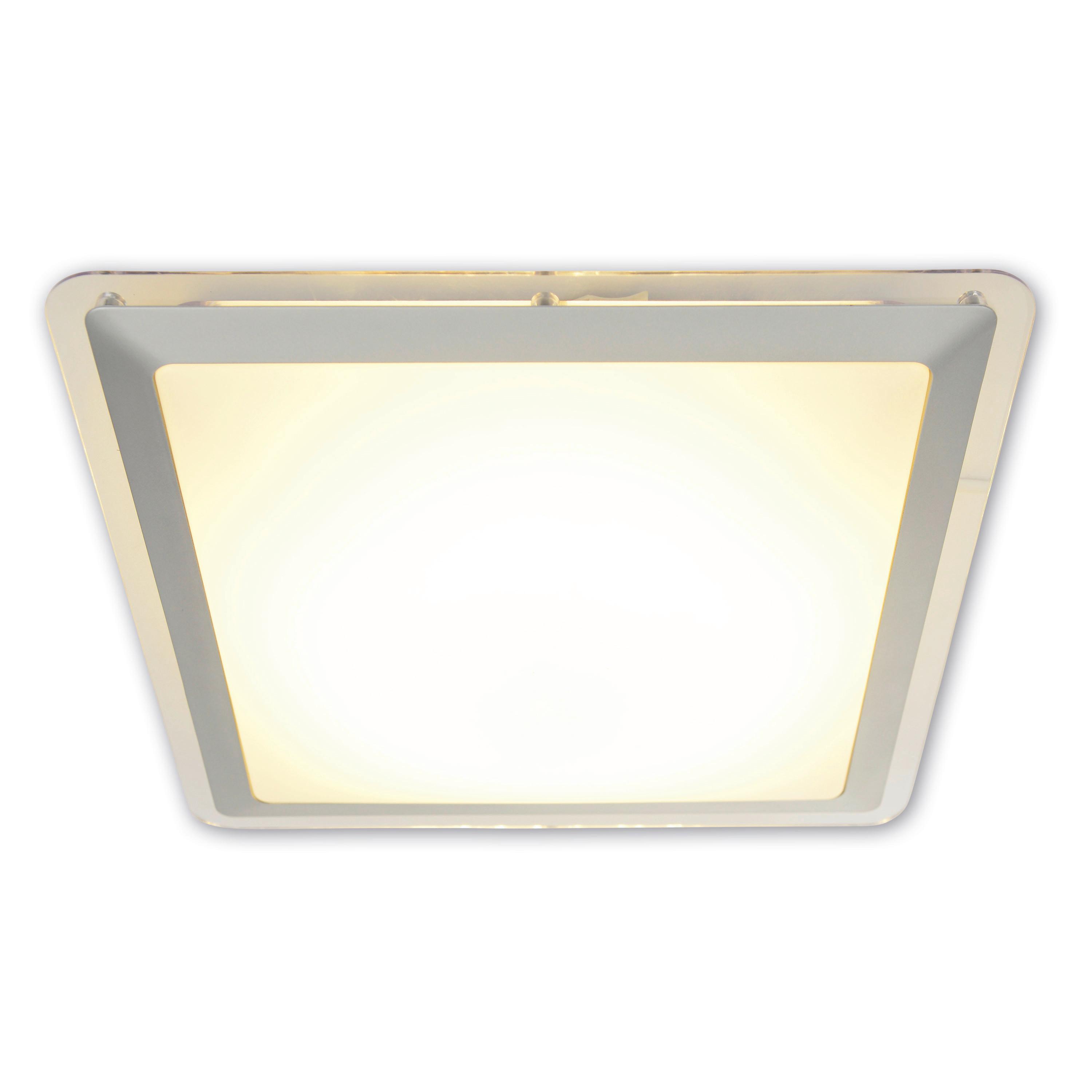 LED-Wandleuchte Stan, Warmweiß, Eckig