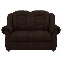 2-sitzer-sofa Boston Braun Chenille - Schwarz/Braun, KONVENTIONELL, Textil (145/102/101cm) - Livetastic