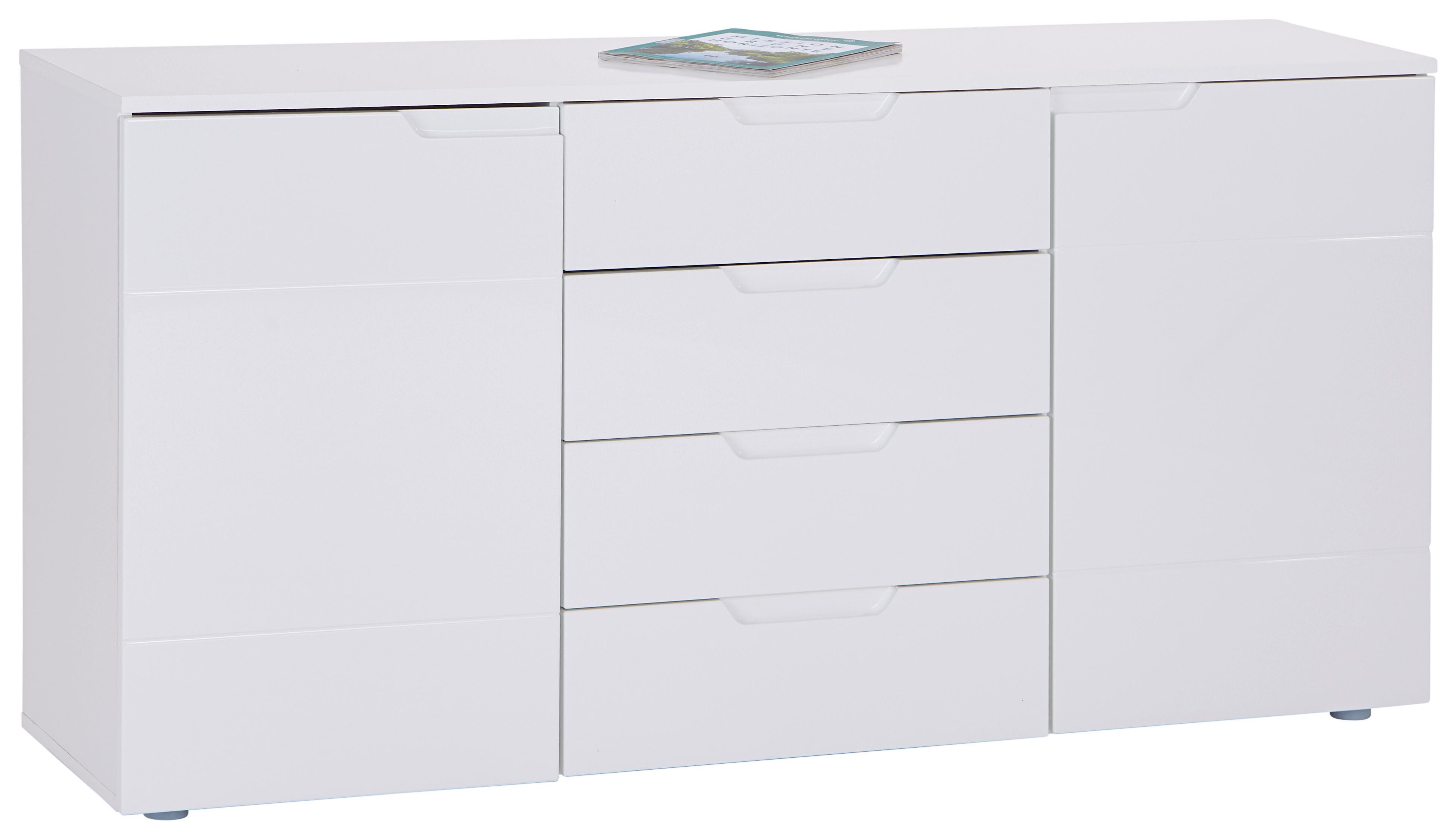 Kommode 160cm Hilton, Weiß Hilton