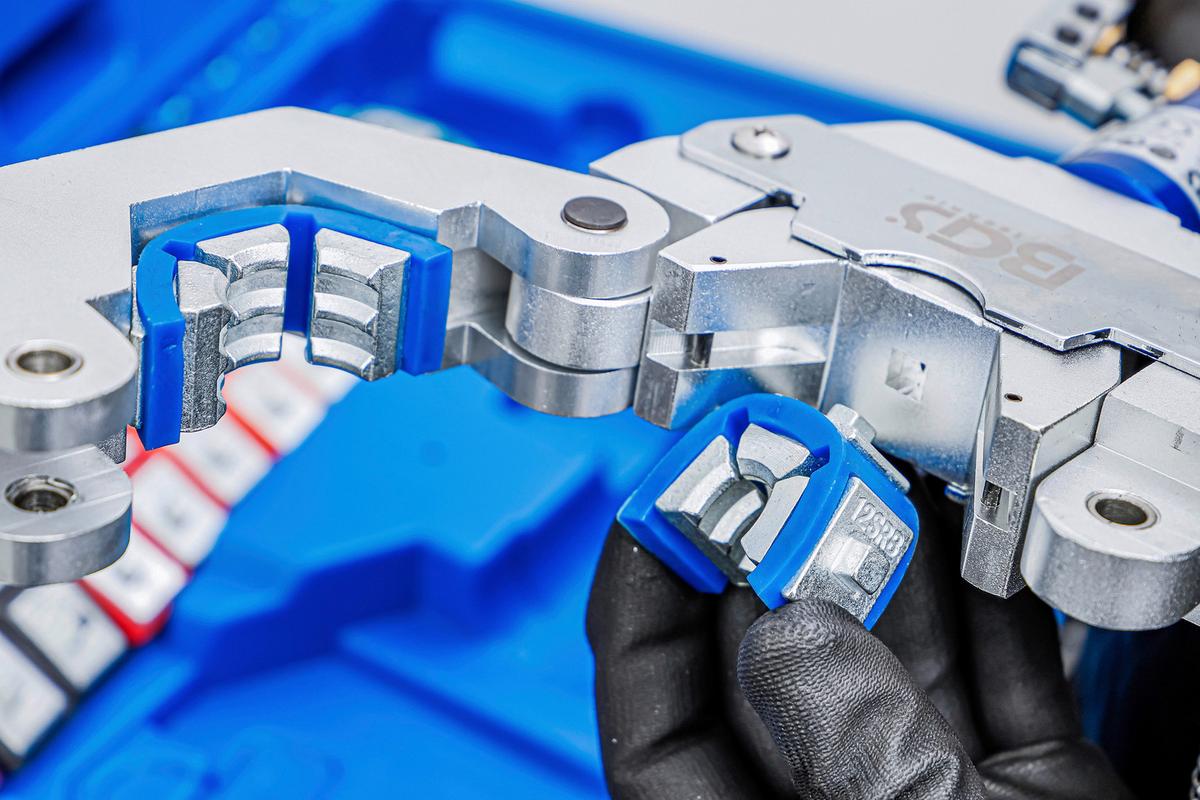 Crimpzangenset Satz-Hydraulisch - Basics (46,8/32/10cm)