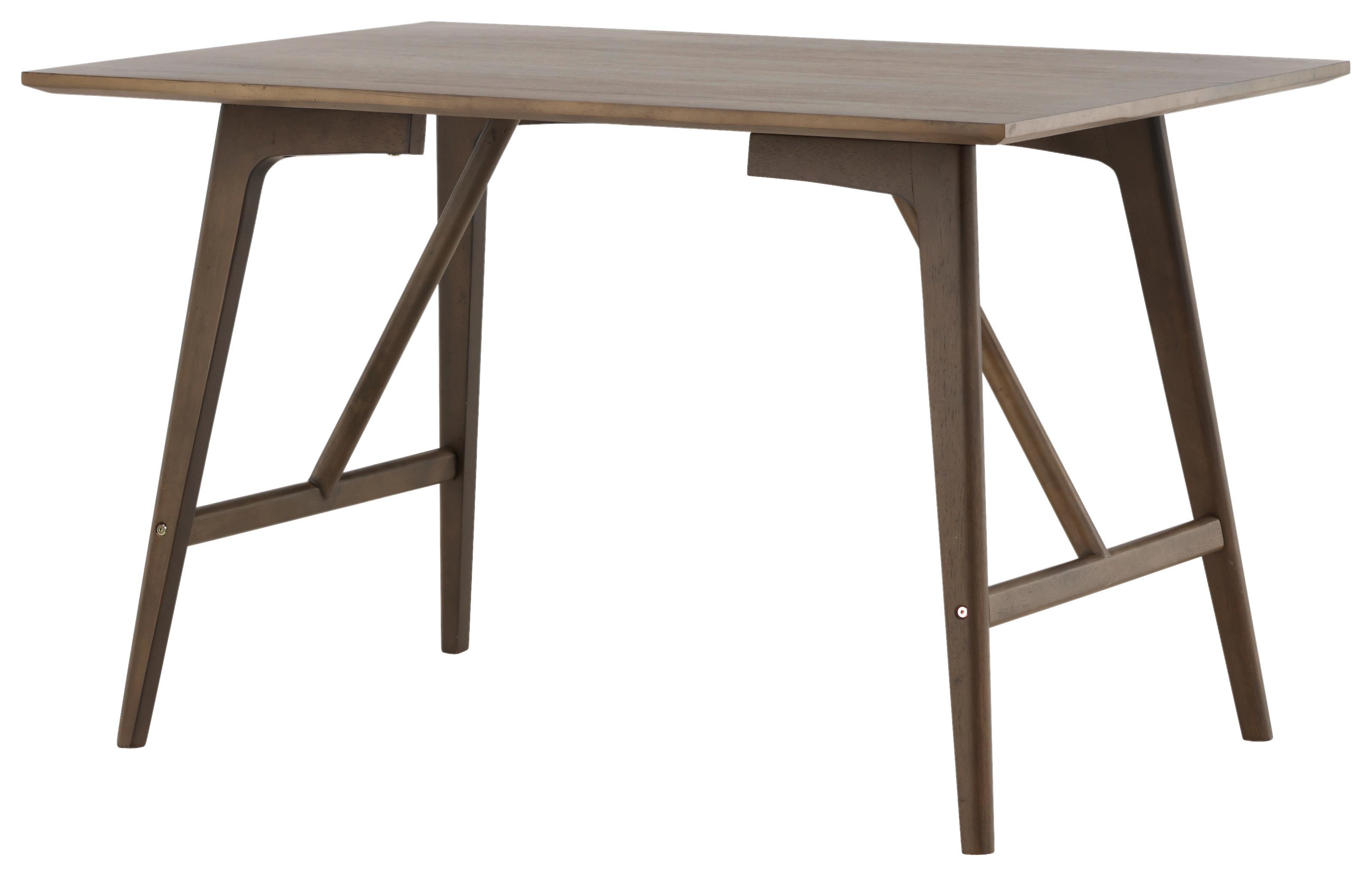 Esstisch Kaseidon - Dunkelbraun, Design, Holz/Holzwerkstoff (120/80/75cm) - Livetastic