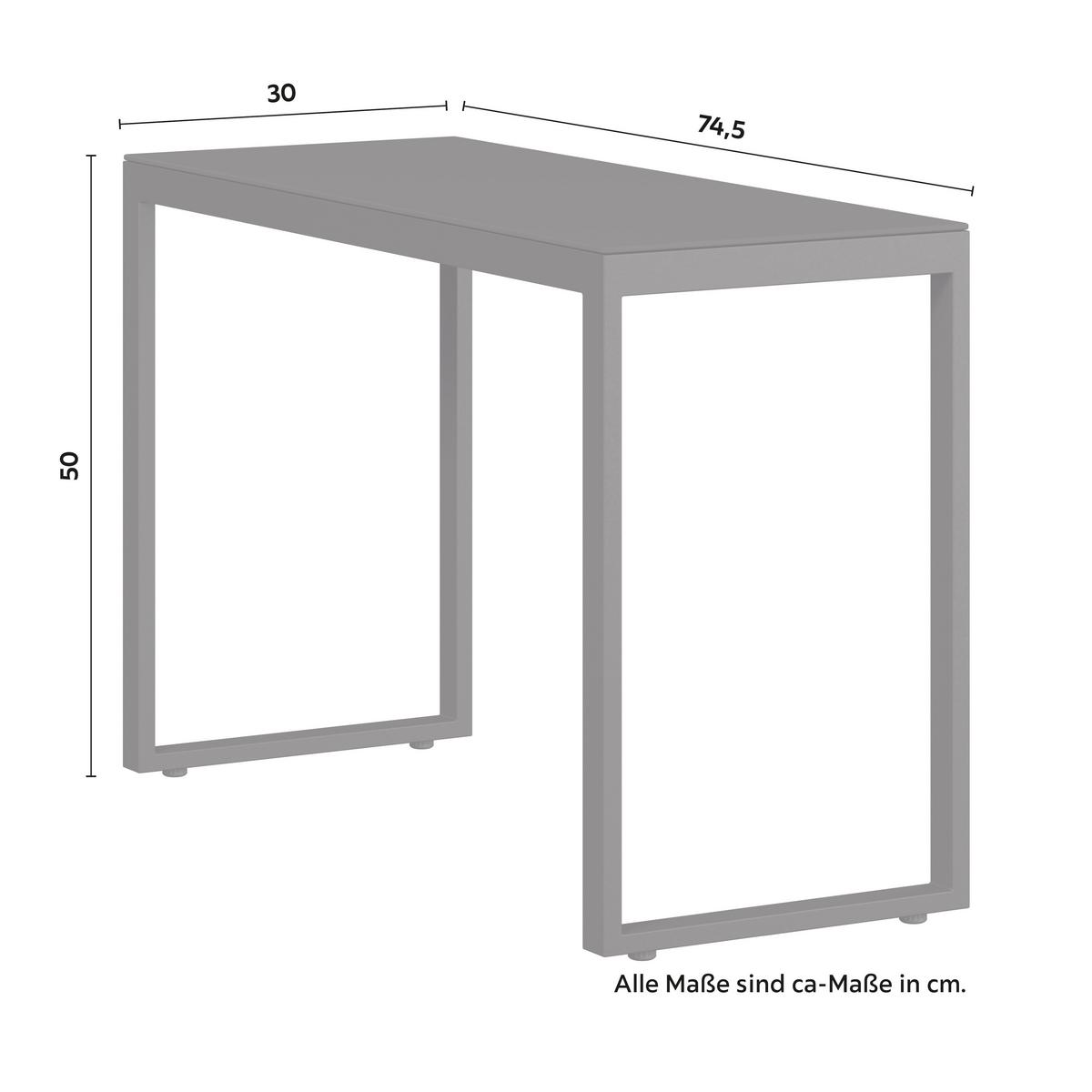 TERASOVÁ SEDACIA SÚPRAVA VALENTINA - čierna/sivá, Modern, kov/textil - Bessagi Garden