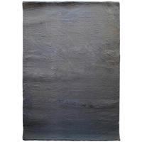 Fellteppich Margarete Dunkelgrau 160x220 cm - Dunkelgrau, MODERN, Textil (160/220cm) - Luca Bessoni