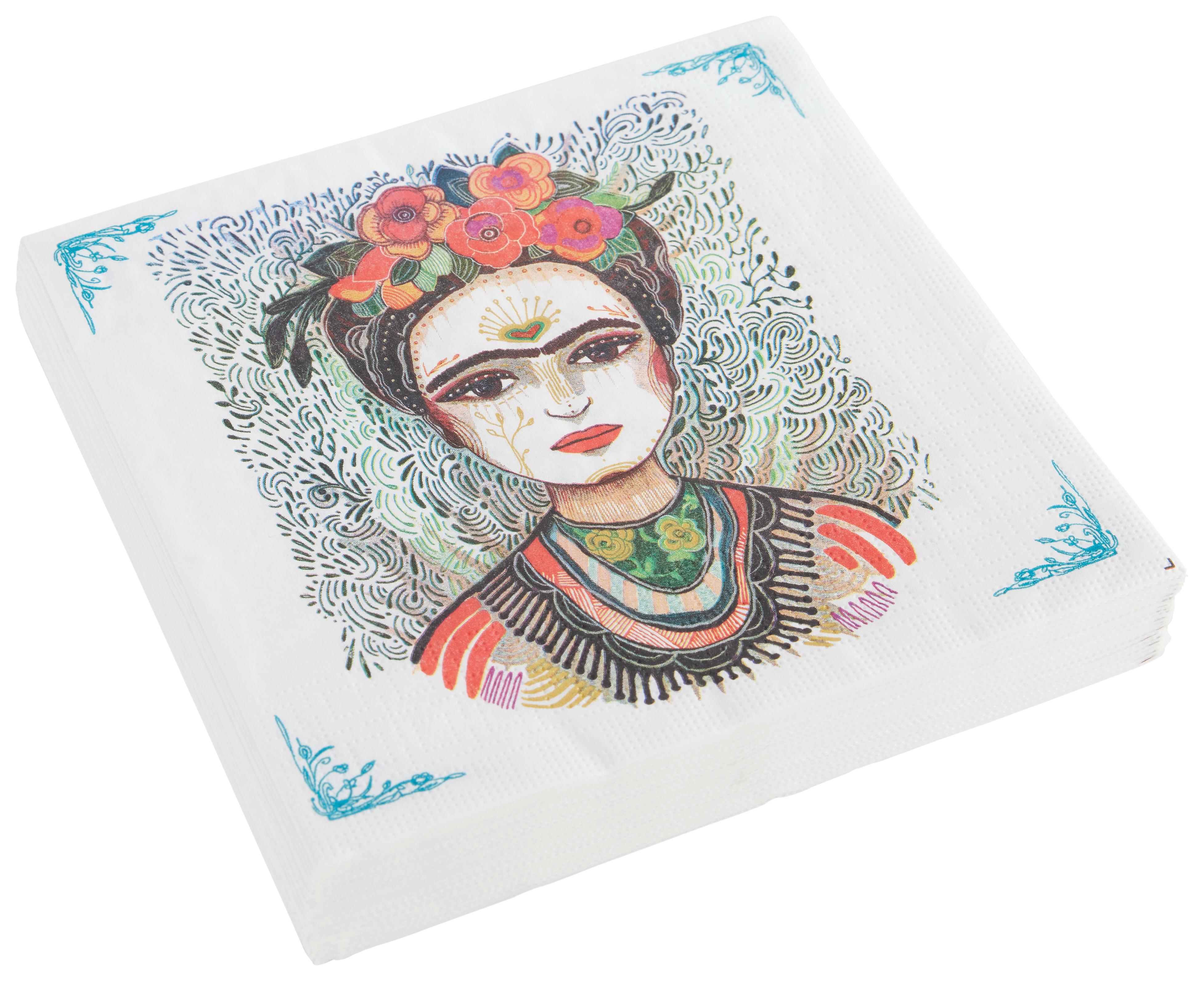 SERVÍTKA KAI - viacfarebná, papier (33/33cm)