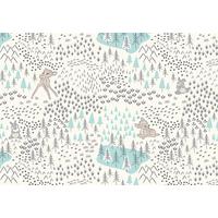 Fototapete Bambi Woodland - Multicolor, Trend, Papier (400/280cm)