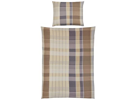 Bettwäsche Tessa - Dunkelgrau/Beige, MODERN, Textil - Luca Bessoni Bettwäsche Tessa - Dunkelgrau/Beige, MODERN, Textil - Luca Bessoni