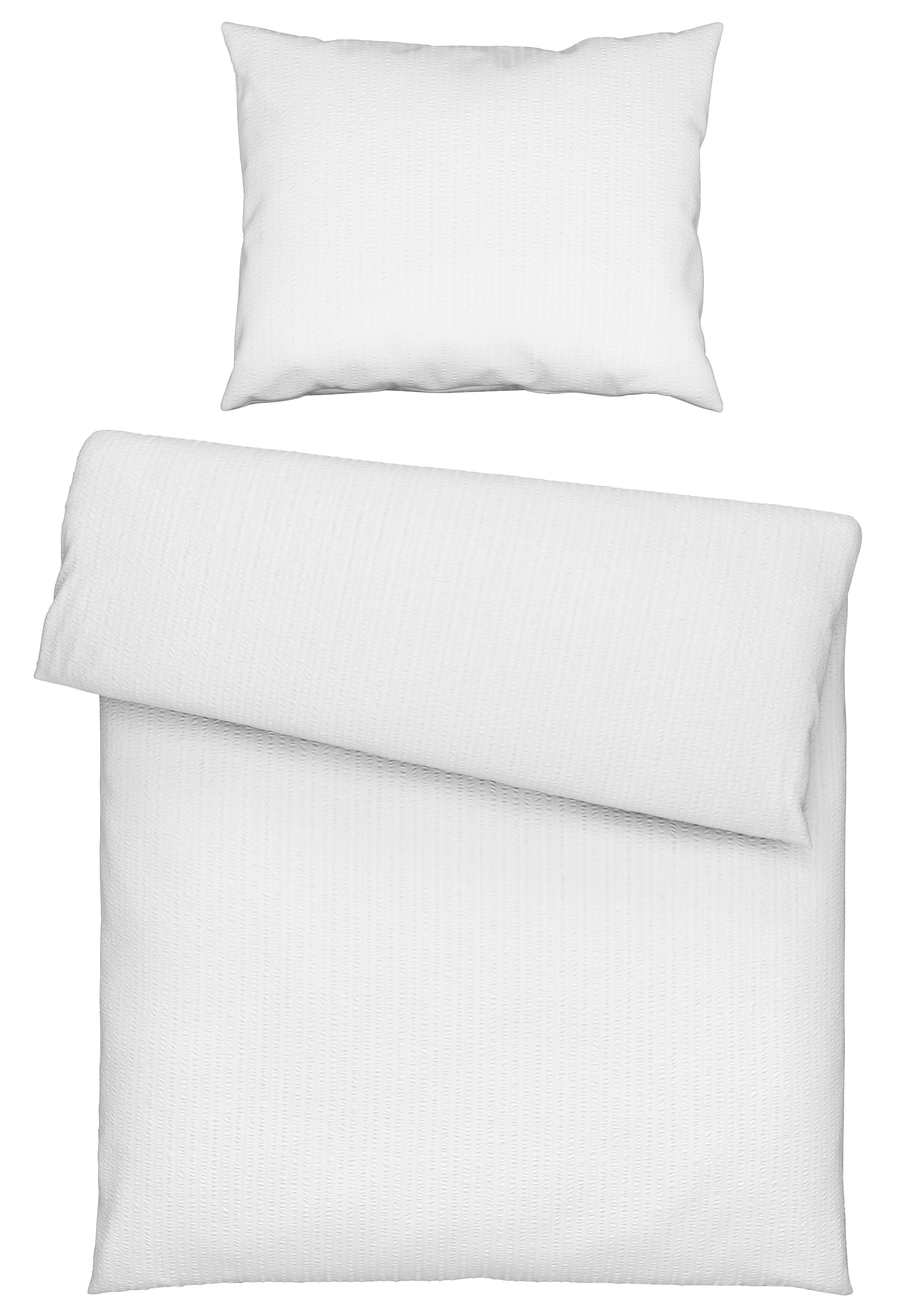 Posteľná Bielizeň Babs, 140/200cm, Biela - biela, Moderný, textil (140/200cm) - Modern Living