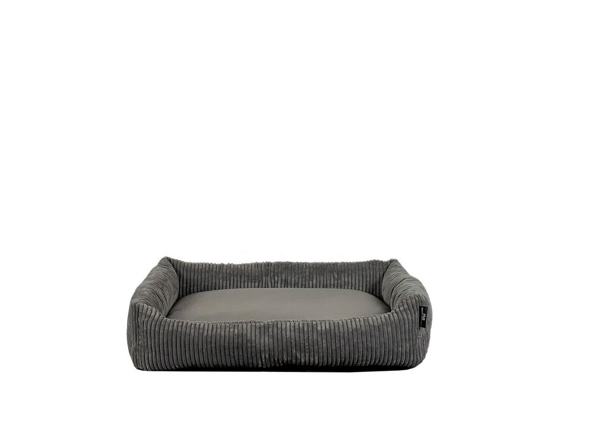 Hundebett Balu Grau L: 70 cm - Grau, KONVENTIONELL, Textil (70/49/15cm)