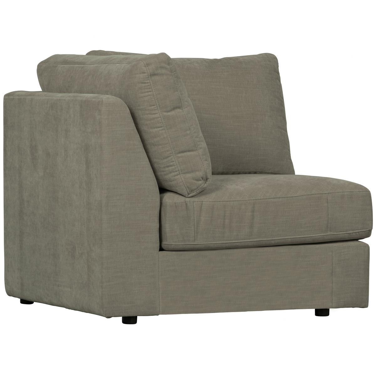 Sofaelement Family Grau B: 96cm - Schwarz/Grau, Design, Textil (96/85/96cm) - Livetastic