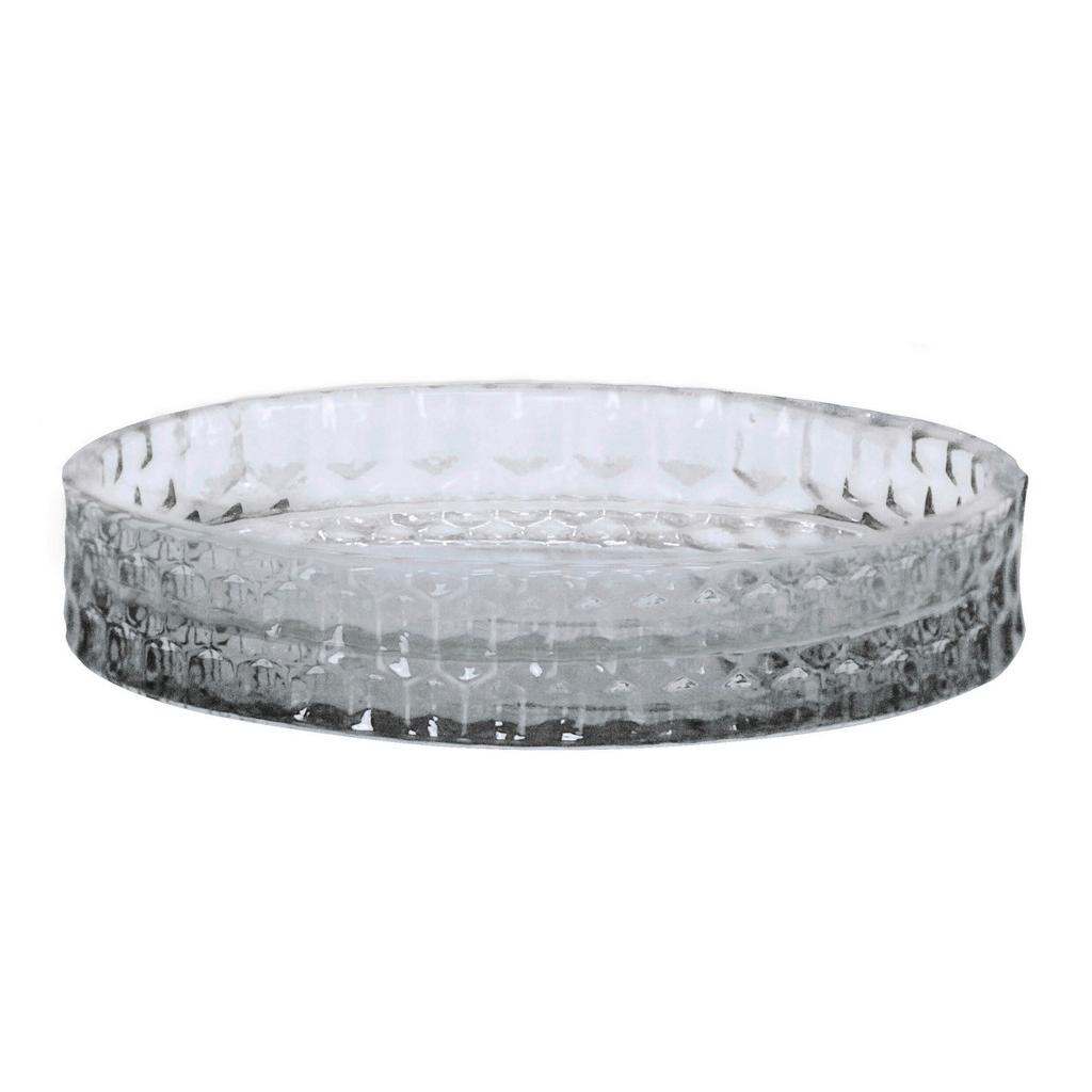 Seifenschale Melua Anthrazit Glas