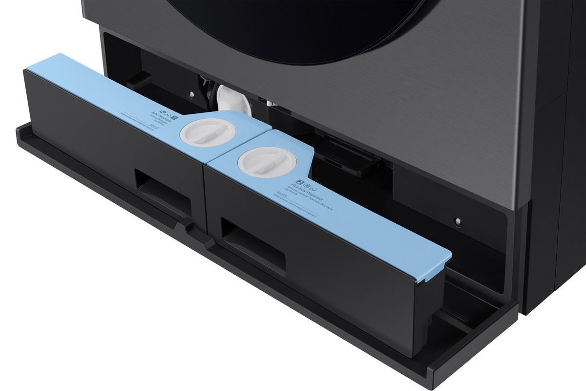 Waschtrockner Wd18db8995bzt2 Eekl: A, Füllmenge Ca. 11 Kg - Anthrazit, Basics, Glas/Kunststoff (60/85/65cm) - Samsung