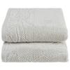 Handtuchset Lucia 2er Pack - Silberfarben, ROMANTIK / LANDHAUS, Textil (50/90cm) - James Wood