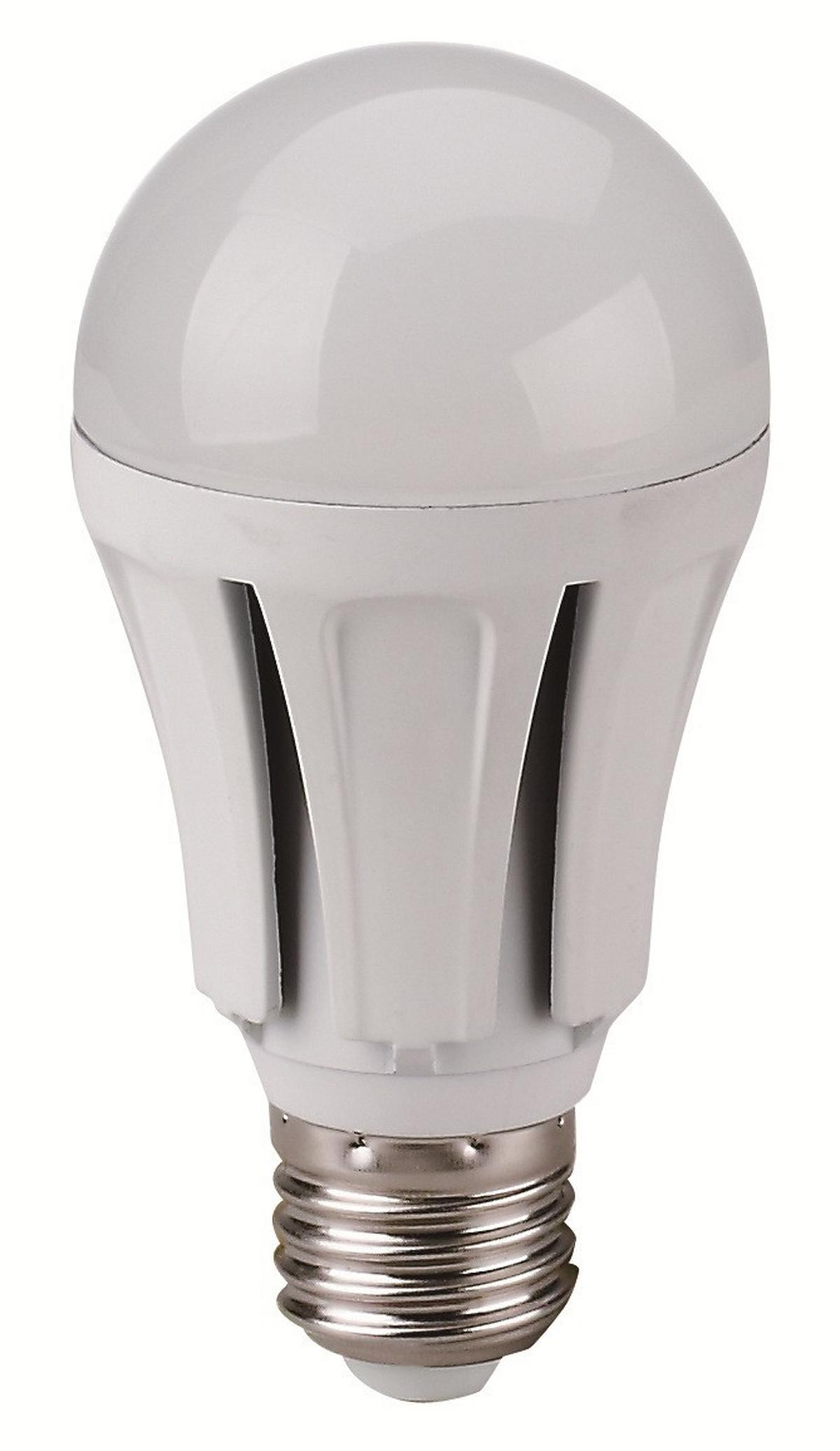LED žárovka E27, 12 Watt - bílá (6/11.8cm)