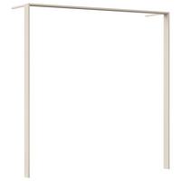 Pasparta Briona dekor šampanská - šampanská, Konventionell, kompozitné drevo (230cm) - Premium Living