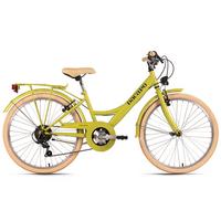 Dacapo Kinderfahrrad 24" 309k - Grün, Basics, Metall (25/140/60cm)