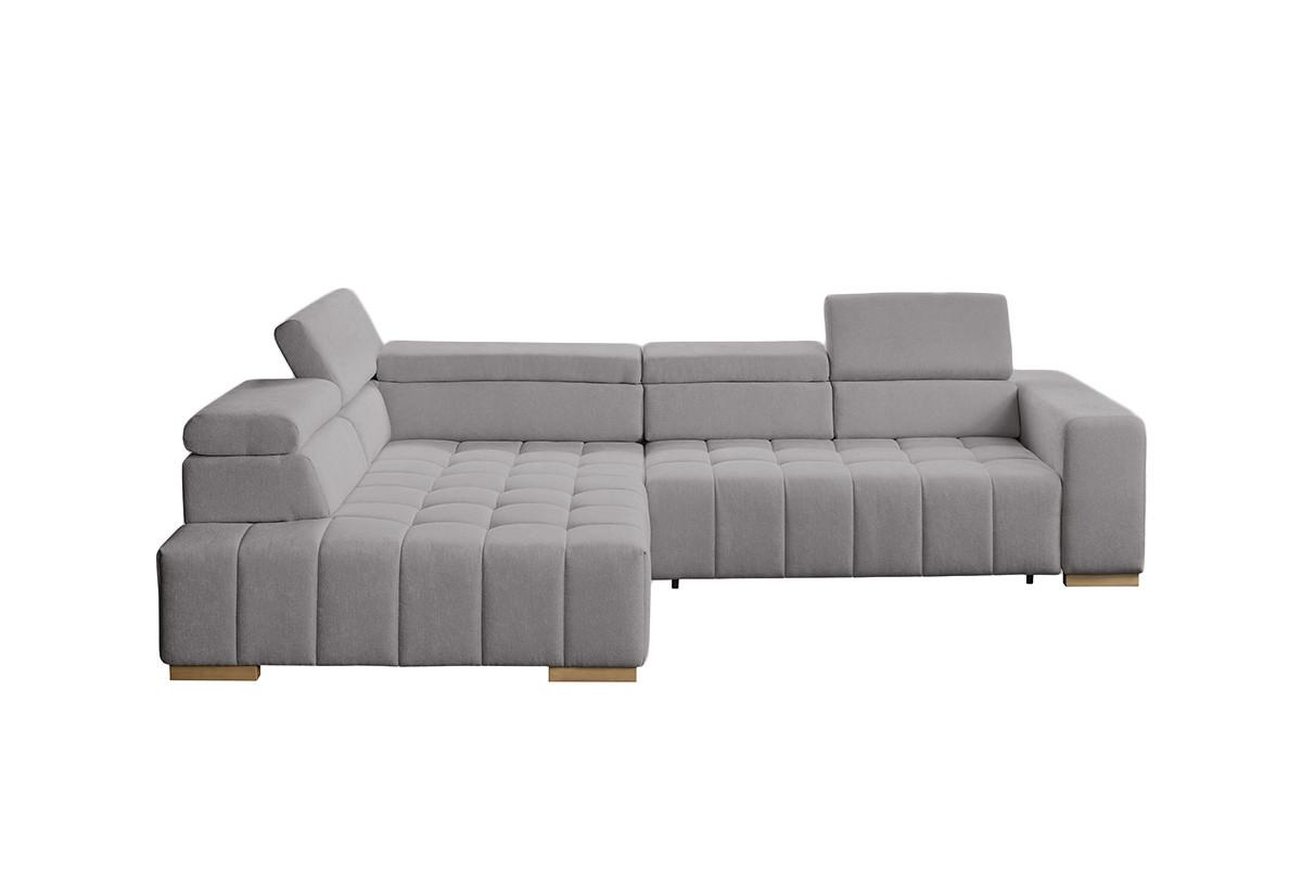 Ecksofa Elias Neu Braun S: 201x307 Cm - Naturfarben/Braun, Design, Textil (201/307cm) - Livetastic