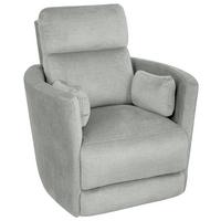 Fernsehsessel Swive Grau B: 91,4 Cm - Schwarz/Grau, MODERN, Textil (91,4/101,6/96,5cm) - Livetastic