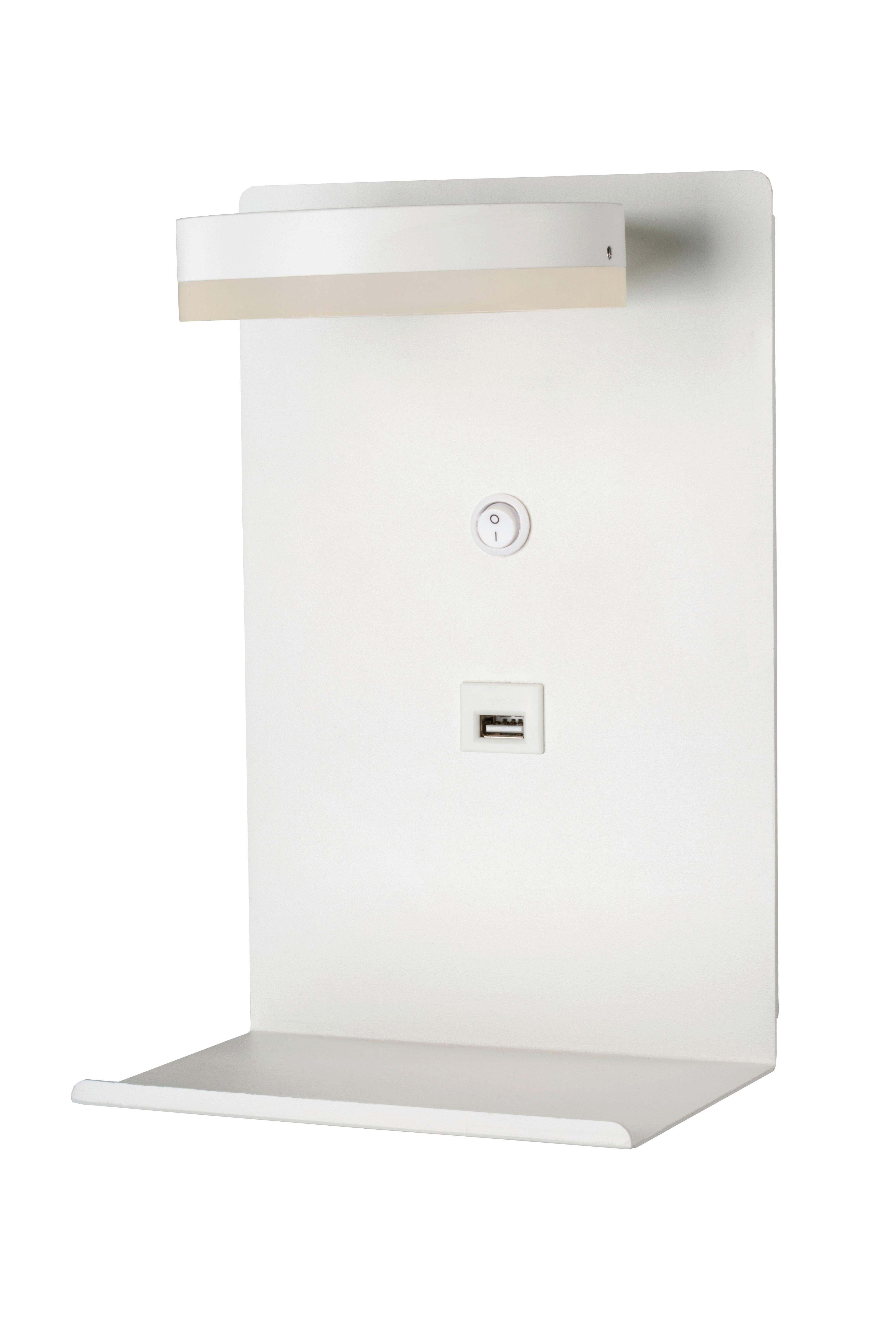 LED-Wandleuchte 21-76052 Compact - Weiß, KONVENTIONELL, Metall (15/10/23cm)