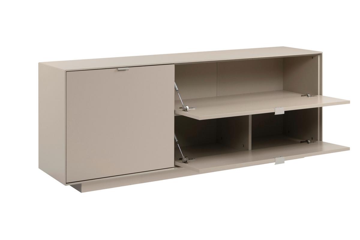 Lowboard Sivas Sandfarben B: 160cm - Sandfarben, Design, Holzwerkstoff (160/62/37,5cm) - MID.YOU