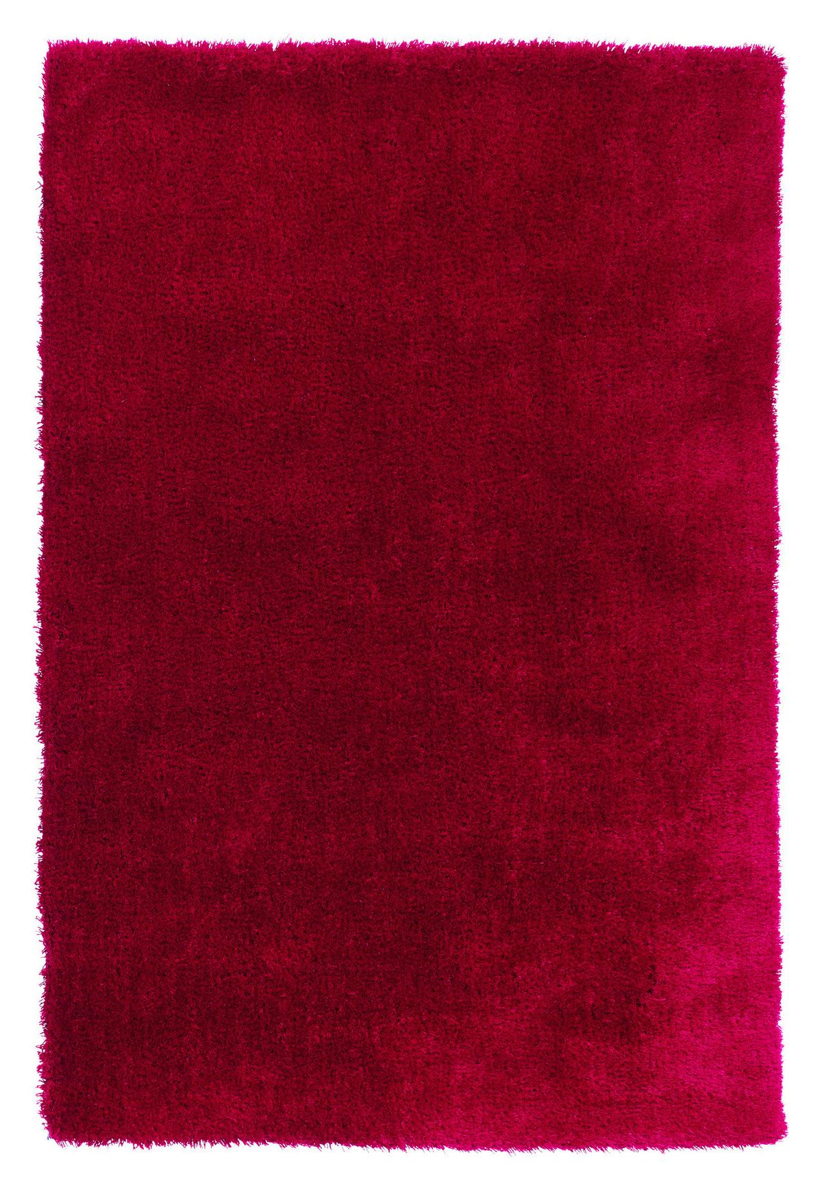 Hochflorteppich Shaggy Bordeaux 110x170 Cm - Bordeaux, Basics, Textil (110/170cm)