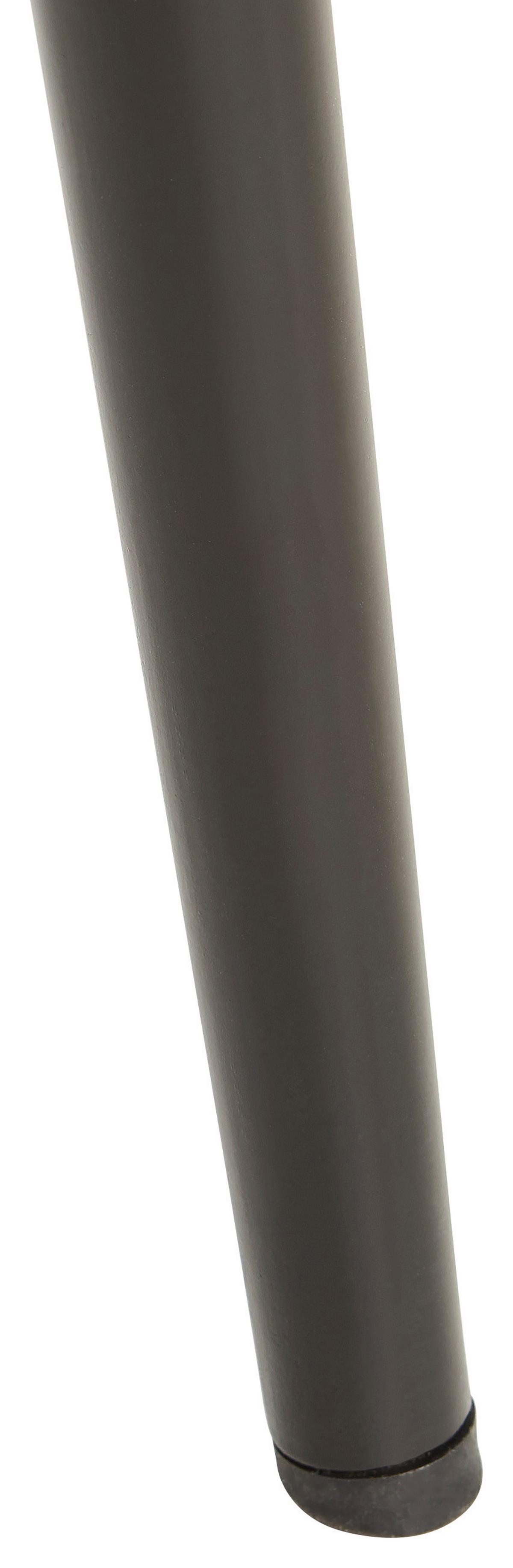 Stuhl Lola Schwarz Lola - Schwarz, Basics, Textil/Metall (43/85/54cm) - P & B