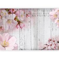 Fototapete Pink Hellgrau B: 400 cm - Pink/Hellgrau, Basics, Textil (400/280cm) - artgeist