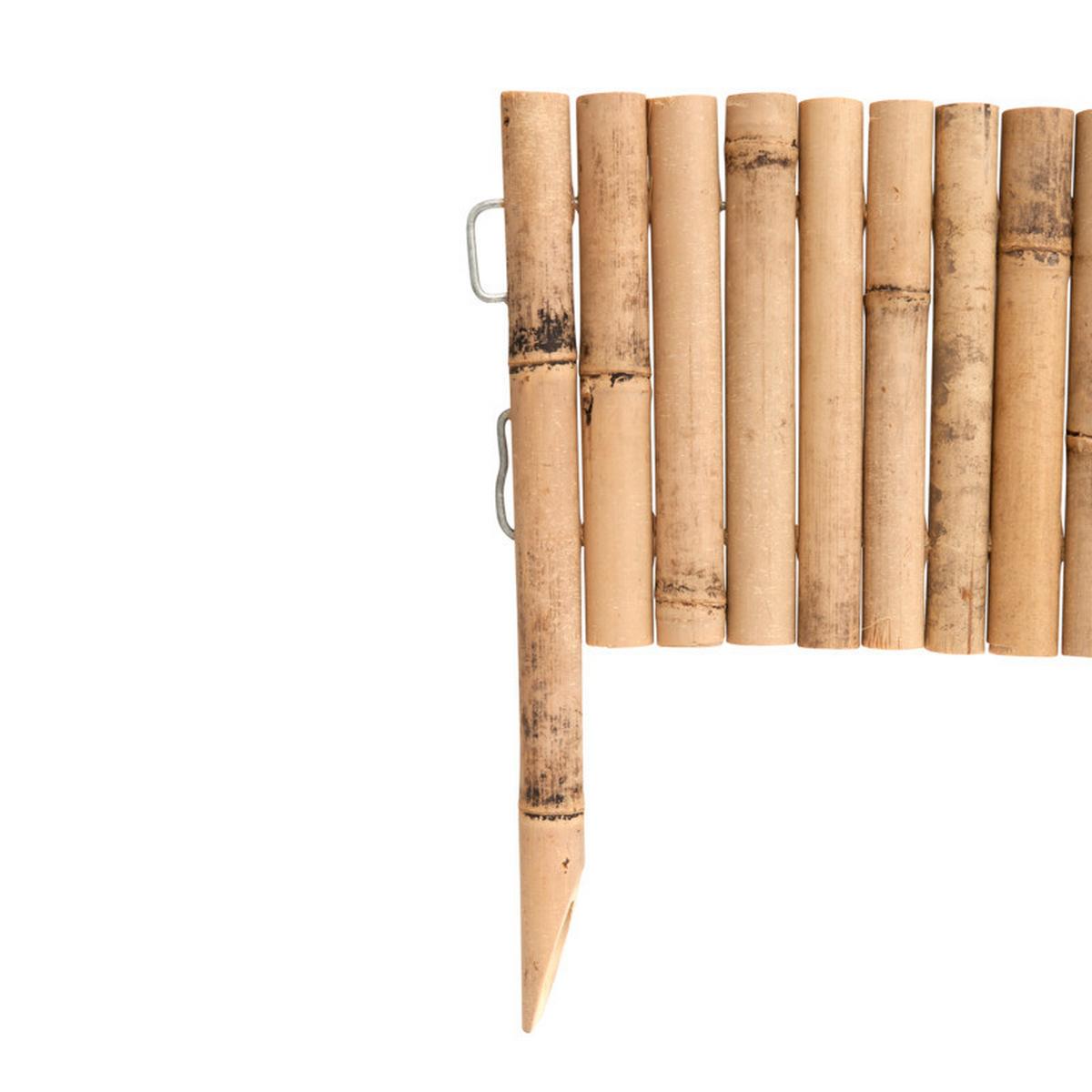 Beeteinfassung Bambus Flexibel 100x20-35 Cm, Bambus, Naturf. - Naturfarben, Basics, Holz (100/20/35cm)