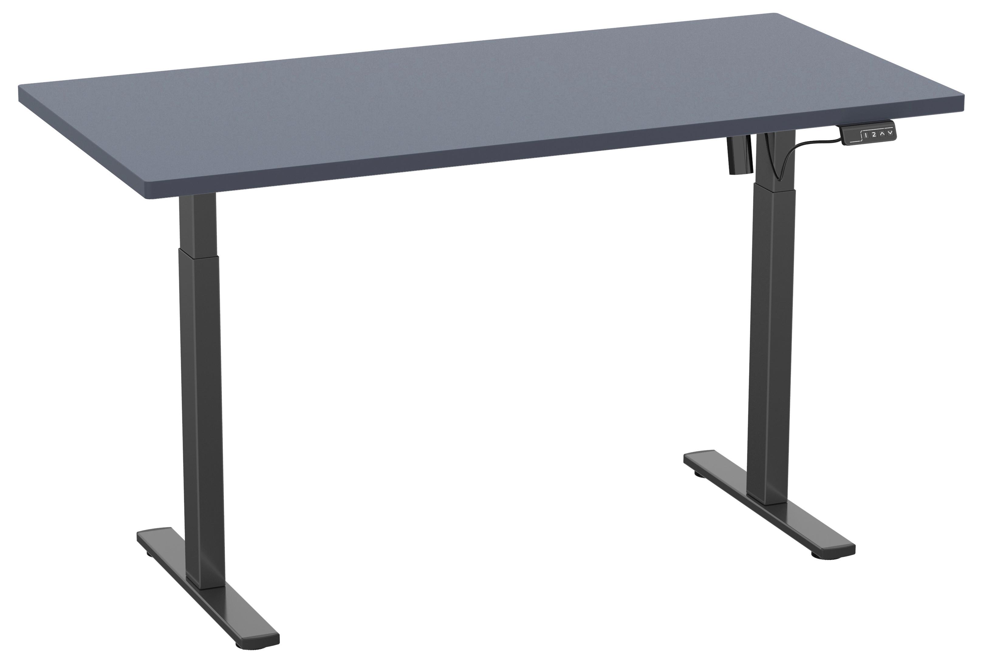 Schreibtisch E-Lona Anthr./Schwarz B: 110cm