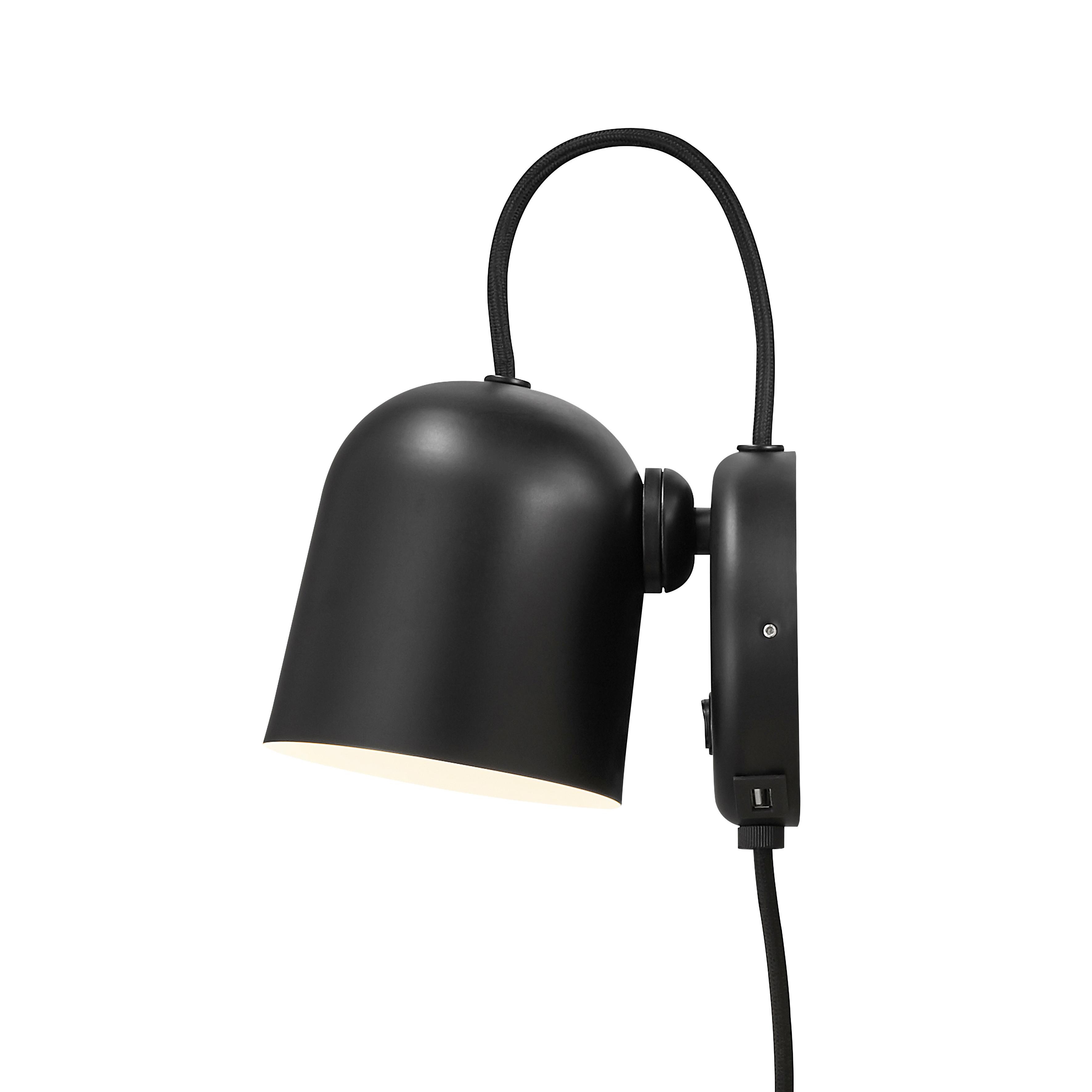Wandleuchte Angle Schwarz L: 10 cm - Schwarz, Design, Metall (10/5,2/7,2cm) - Nordlux