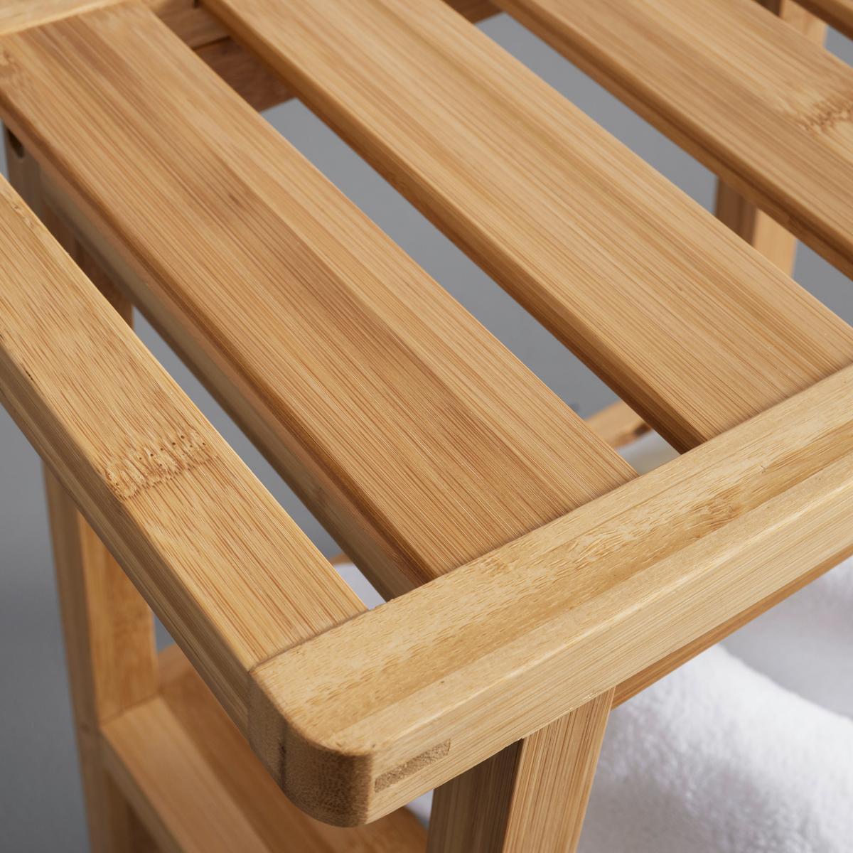 Taburet BONNY přirodní barvy - přírodní barvy, Moderní, přírodní materiály (45/46/25cm) - P & B