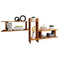 Wandregal Sirola Maxi B: 188 Cm - Buchefarben, KONVENTIONELL, Holzwerkstoff (188/80/19,7cm) - MID.YOU