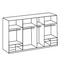 Schwebetürenschrank Level 36a B: 350cm Weiß/Eiche - Eichefarben/Weiß, Basics, Holzwerkstoff (350/216/65cm) Schwebetürenschrank Level 36a B: 350cm Weiß/Eiche - Eichefarben/Weiß, Basics, Holzwerkstoff (350/216/65cm)
