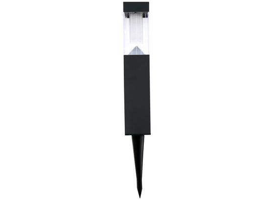 LED-Solarleuchte 3er Pack - Schwarz, MODERN, Metall (6,5/52/6,5cm) - Grundig LED-Solarleuchte 3er Pack - Schwarz, MODERN, Metall (6,5/52/6,5cm) - Grundig