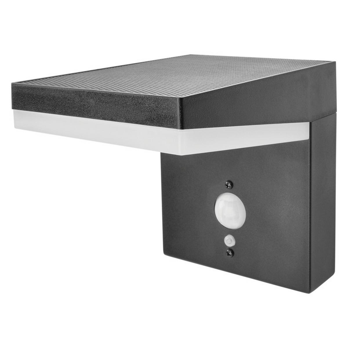 VONKAJŠIE LED SVIETIDLO VEREA - čierna, Modern, kov/plast