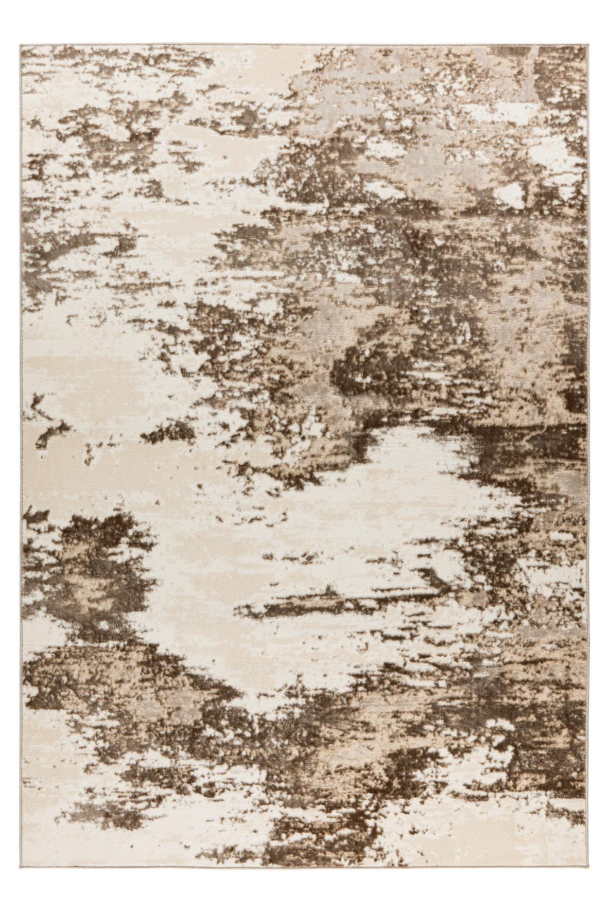 Flachwebteppich My Nevada 340 - Taupe, Design, Textil (120/170cm) - Obsession