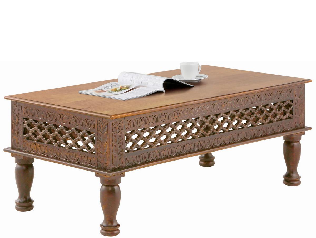 Couchtisch Gowri Braun B: 120 Cm - Braun, Design, Holz (120/60/45cm) - MID.YOU