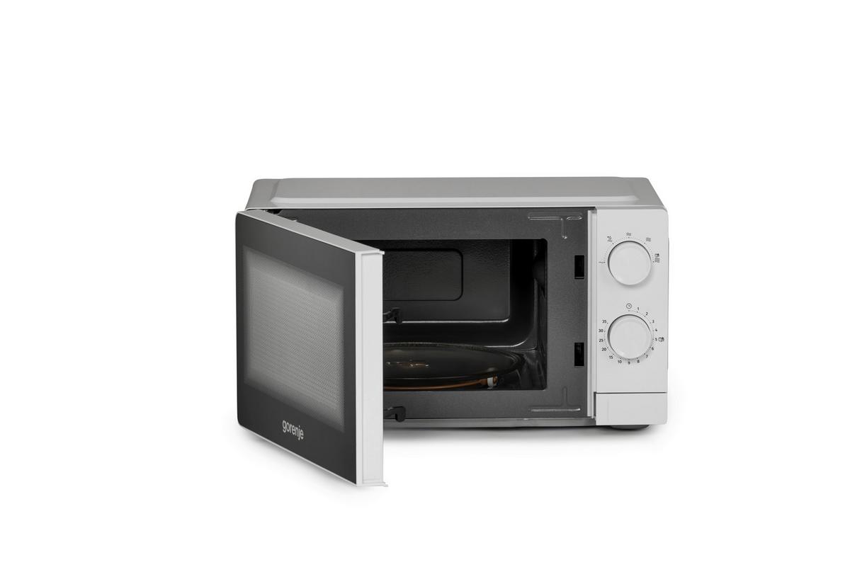 MIKROWELLE 20 Liter, 700W - Weiß, Basics, Glas/Kunststoff (44,6/24,2/35,2cm) - Gorenje