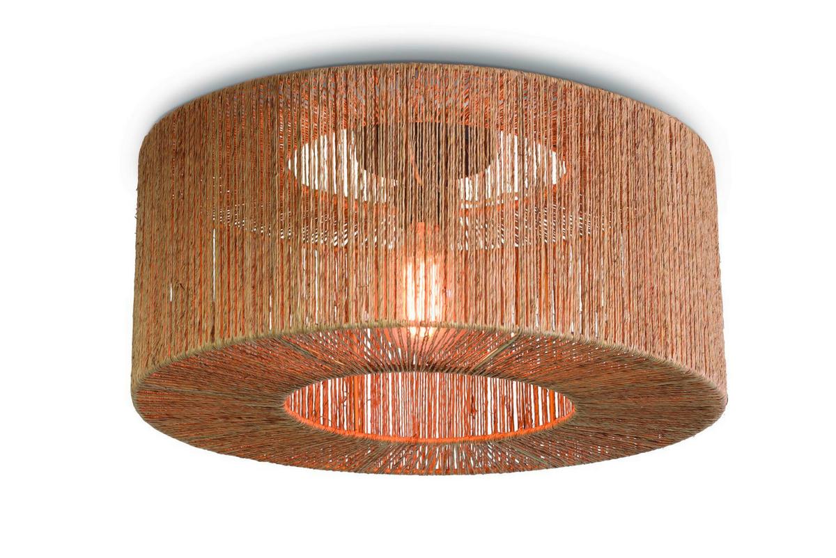 Deckenleuchte Iguazu/c/5022/n - Naturfarben, Trend (50/22cm) - Good & Mojo