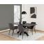 Esstisch Heaven B: 100 cm Grau - Schwarz/Grau, Design, Glas/Keramik (200/100/75,5cm) - Carryhome Esstisch Heaven B: 100 cm Grau - Schwarz/Grau, Design, Glas/Keramik (200/100/75,5cm) - Carryhome