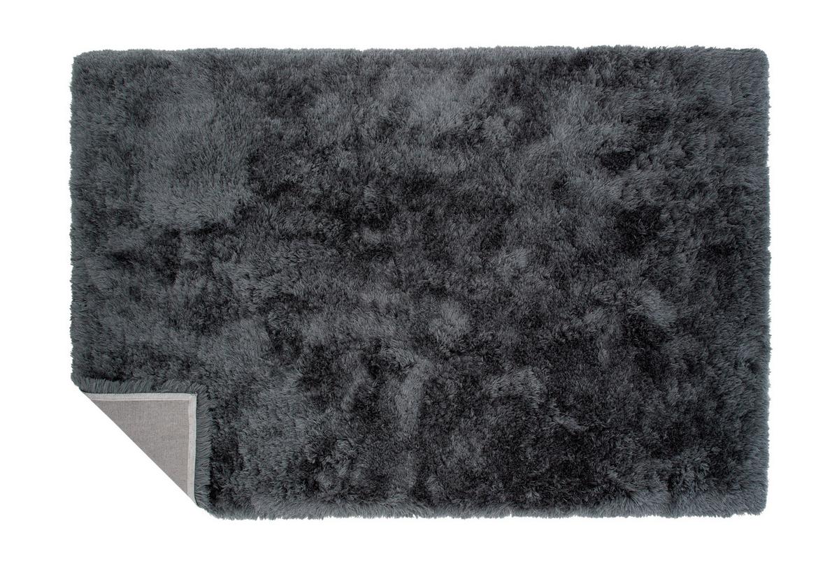 Hochflorteppich Grau Grace 300x400 cm - Grau, LIFESTYLE, Textil (300/400cm) - P & B