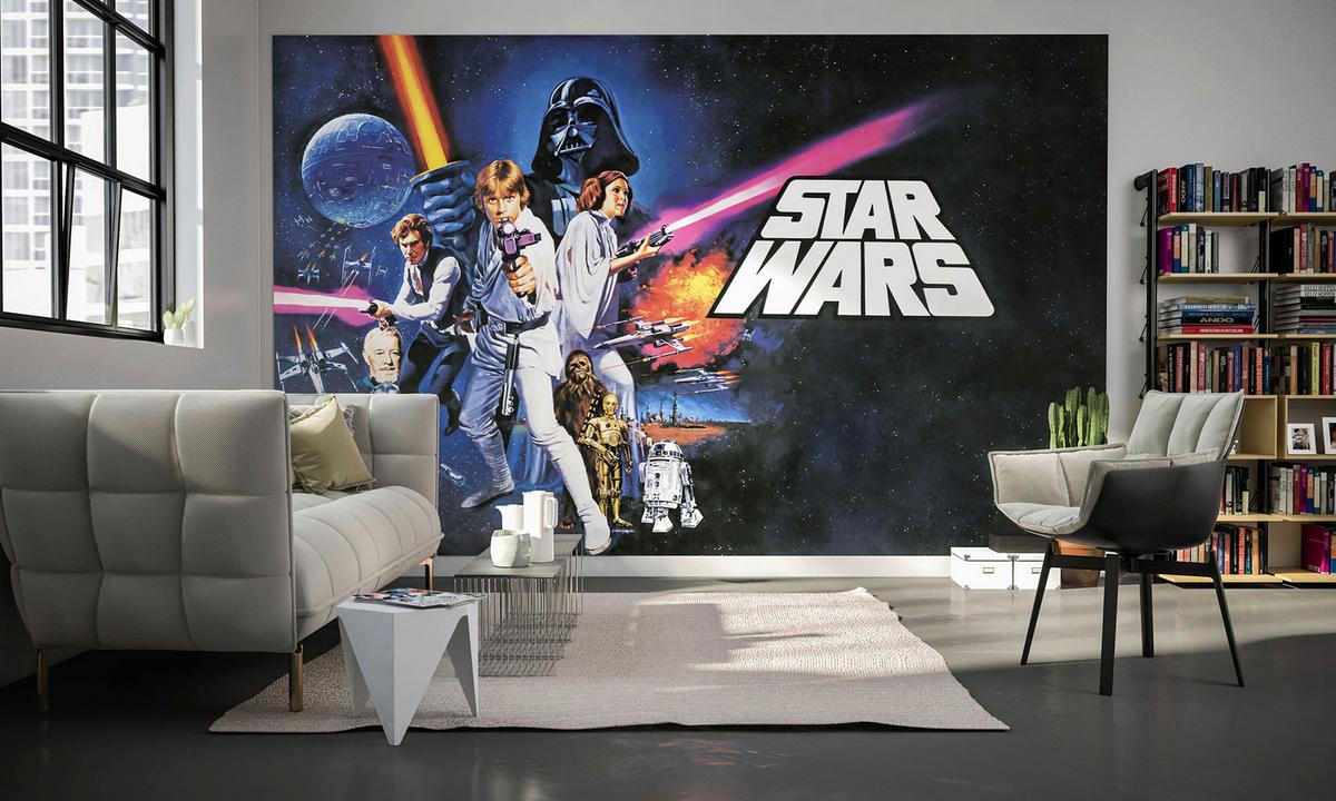 Vliestapete Star Wars Poster Classic 1 - Multicolor, Basics (400/250cm) - Komar