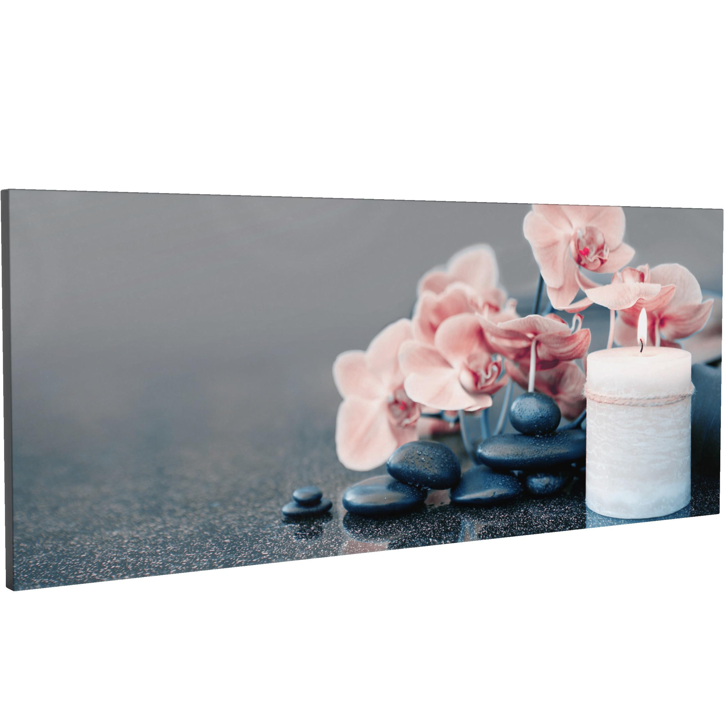 Keilrahmenbild Melina - Pink/Multicolor, KONVENTIONELL, Holz/Kunststoff (120/50cm) - Luca Bessoni