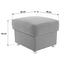 Hocker Sonoma - Chromfarben/Schwarz, KONVENTIONELL, Textil (58/45/58cm) - Ombra Hocker Sonoma - Chromfarben/Schwarz, KONVENTIONELL, Textil (58/45/58cm) - Ombra